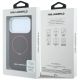 8. Karl Lagerfeld Ring Stand 360 Saffiano Classic Logo MagSafe case for iPhone 18 Pro Max / 17 Pro Max - burgundy