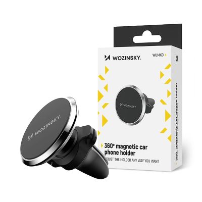 4. Wozinsky WUMKO Magnetic Phone Holder for Car Air Vent - Black