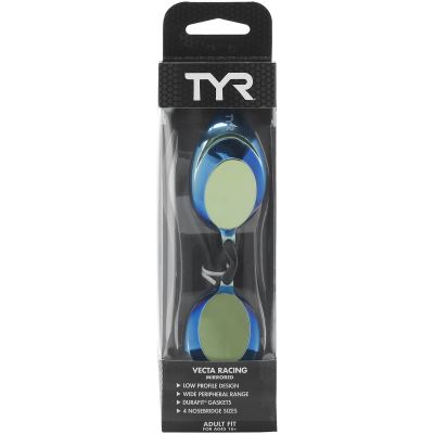 3. TYR Vecta Racing Mirrord Swimming Goggles