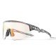 7. Rockbros Photochromic Cycling Glasses with UV Protection and Corrective Insert - Transparent Black