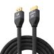 Wozinsky HDMI 2.1 Cable 8K 60 Hz 48 Gbps / 4K 120 Hz / 2K 144 Hz 5 m Silver (WHDMI-50)