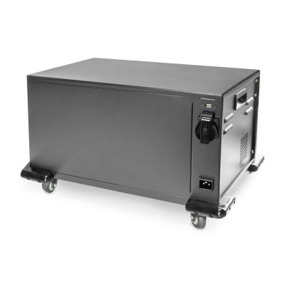 6. DIGITUS mobile cabinet on wheels for charging notebooks/tablets up to 14"
