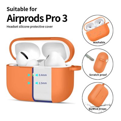 4. Tech-Protect Silicone Hook case for AirPods Pro - orange