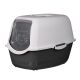 7. ROTHO Bailey Black and White - cat litter box