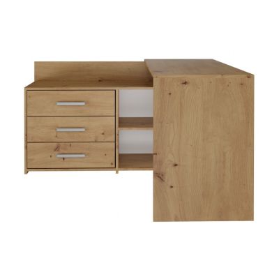 6. Corner desk + chest of drawers DANY 120x50xH76 artisan