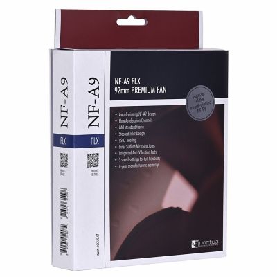 4. NOCTUA NF-A9 FLX fan 92 mm 8.4 dBA