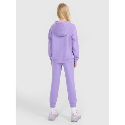 5. Girls' jogger sweatpants 4F 4FJWSS25TTROF1099-51S