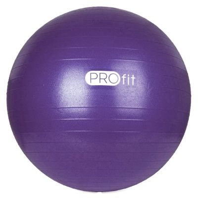 10. PROfit 55cm Gymnastics Ball with Pump DK2102