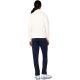 3. Champion Full Zip Suit Women's Cream and Navy Blue Tracksuit 117988 YS084