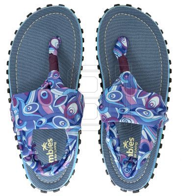 9. Gumbies Slingback Flip-Flops W G-SB-WN-PEAC