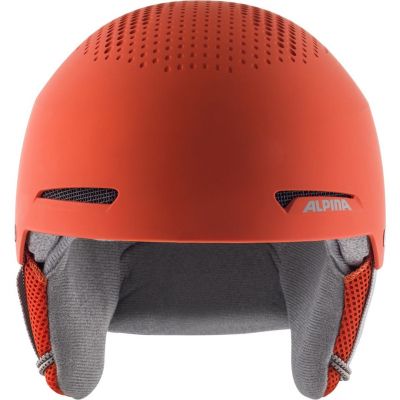 2. ALPINA ZUPO PUMPKIN-ORANGE MATT 51-55 ski helmet