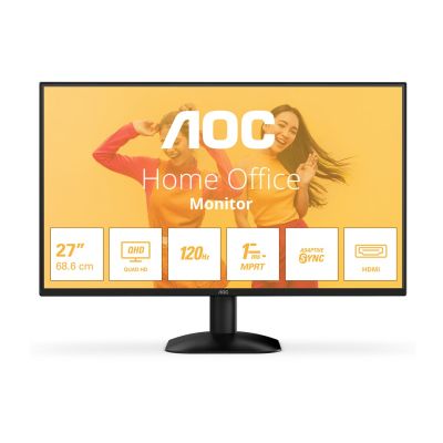 7. AOC monitor (27") Q27B35S3 16:09 HDMI+DP IPS black