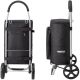 3. PREMIUM BLACK SHOPPING TROLLEY SEMI LINE