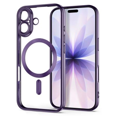 2. Tech-Protect MagFlex Case for iPhone 17 - Transparent Purple