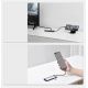 20. Baseus Metal Gleam 6-in-1 USB-C - USB-C PD 100W HUB 1x HDMI 4K 30Hz 3x USB-A 3.2 1x RJ45 - gray