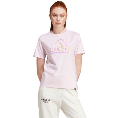 2. adidas Xpress Logo T-shirt W IY3413