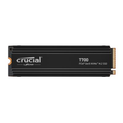 2. Crucial SSD T700 1TB PCie 5.0 NVMe with heatsink