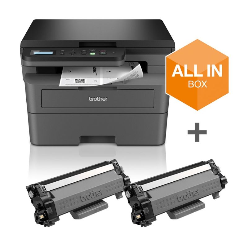 18. Brother DCP-L2627DWXL Multifunction Printer Laser A4 1200 x 1200 DPI 32 ppm Wi-Fi
