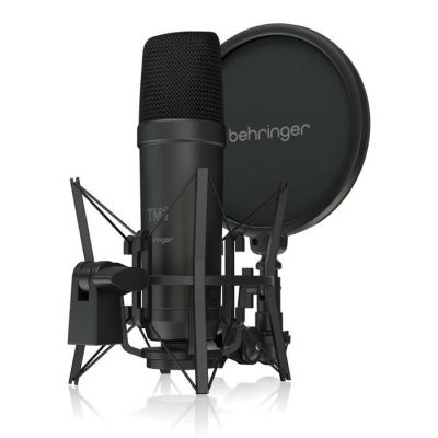 Behringer TM1 DARK EDITION Recording Kit: Large Diaphragm Microphone + Accessories