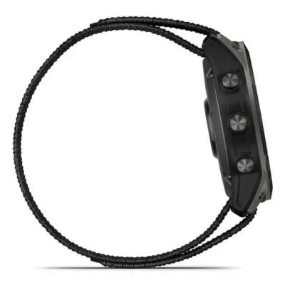 12. Garmin Enduro 2 Solar Black Carbon Gray DLC Ti Ultrafit Band 010-02754-01 Sports Watch