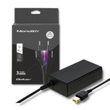 QOLTEC POWER SUPPLY FOR LENOVO 65W | 20V | 3.25A | SLIM TIP+PIN | + POWER CABLE
