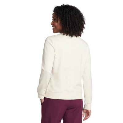 2. Skechers Go Luxe Rib Hoodie JA293-OFWT White L