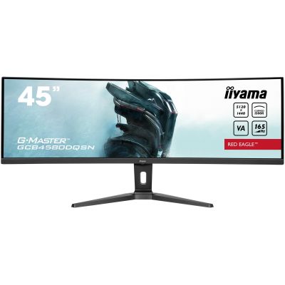 2. iiyama G-MASTER RED EAGLE CURVED computer monitor 114.3 cm (45") 5120 x 1440 px Dual QHD LED Black