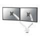 Neomounts DS70-250WH2 Monitor Holder/Stand for 81.3 cm (32") Monitors, Desk, White