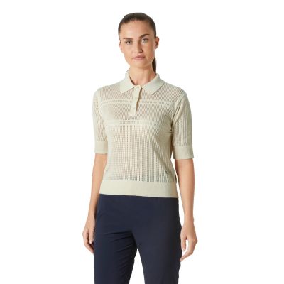 3. Helly Hansen Women's W Salt Knit Polo Shirt 34400 034