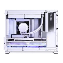 Jonsbo D32 STD PC Case, White, Mini Case, mATX, Tempered Glass – White