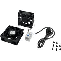 Fan for outdoor cabinets with thermostat, set of 2 ALANTEC