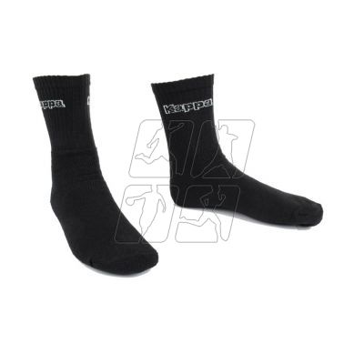 3. Black Kappa long socks 34113IW 901