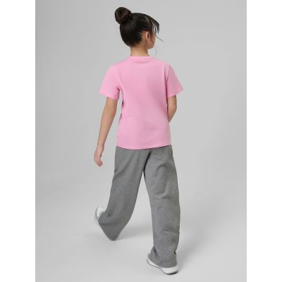 2. Girls' regular printed T-shirt 4F 4FJRSS26TTSHF3455-56S