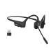 Shokz OpenComm2 USB-C Wireless Bone Conduction Headphones + USB-C Adapter Black