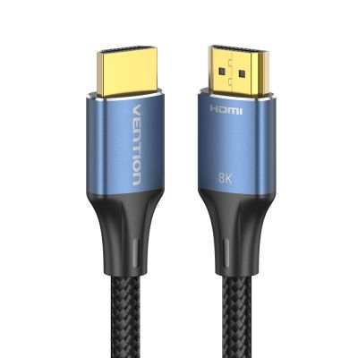 3. Vention 8K Ultra HD 48Gbps braided HDMI cable, 2m