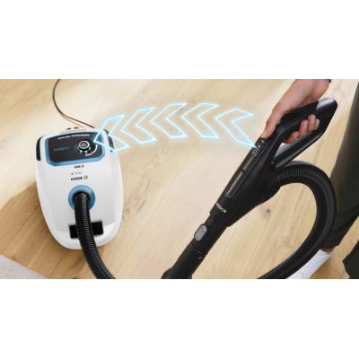 10. Bosch Serie6 ProSilence BGB6SIL0L Bagged Vacuum Cleaner