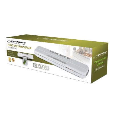 9. ESPERANZA VACUUM FOOD SEALER OSSENWORST WHITE 110W EKV002