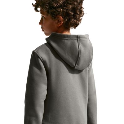 4. Nike Sportswear Club Fleece Kids' Sweatshirt Gray FD3000 289