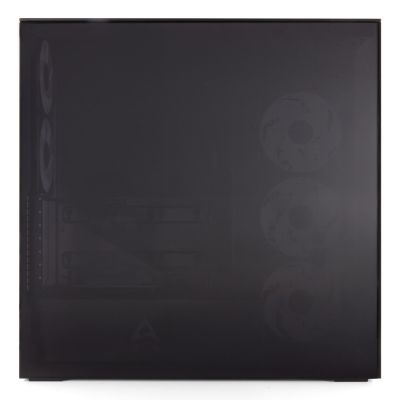 12. Arctic Xtender Schwarz case with window and GPU mount