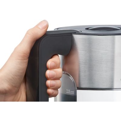 20. BOSCH TWK 8611P electric kettle (2400W 1.5l; anthracite color)