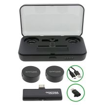 PATONA Premium Professional Lavalier Microphone Set PTS-I91S with Charging Case