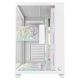 2. RAMPAGE PC Case with Tempered Glass SEALITE 7X, 7 ARGB PWM Fans, WHITE