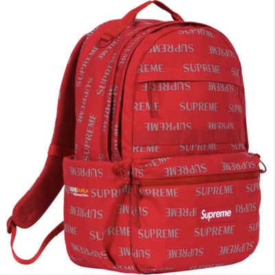 2. Supreme Backpack Red Backpack Reflective – FW26B3-RED
