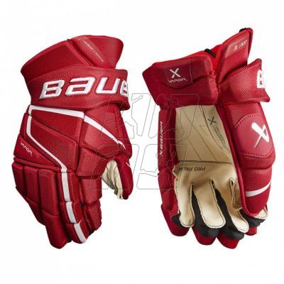 3. Bauer Vapor 3X Pro Sr Hockey Gloves M 1059953