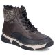 Waterproof Women’s Brown Platform Ankle Boots Rieker 45956-25