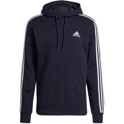15. adidas Essentials Fleece 3-Stripes Hoodie M GK9073
