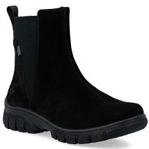 Waterproof Comfortable Black Leather Women’s Ankle Boots – Rieker 7269-00