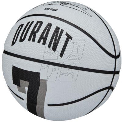 3. Basketball Wilson NBA Player Icon Kevin Durant Mini Ball WZ4007301XB