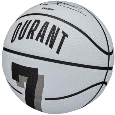 3. Wilson NBA Player Icon Kevin Durant Mini Ball WZ4007301XB Basketball