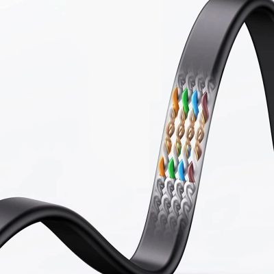 8. Ugreen NW102 50180 Flat Network LAN Ethernet Cable Cat. 6 15m - Black